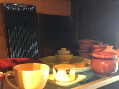 ceramic mug and bowl handcraft for kitchen stuff