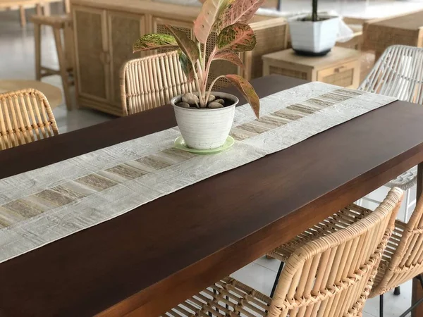 beauty and creative handcraft by rattan for furniture and decoration