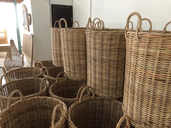 beauty and creative handcraft by rattan for furniture and decoration