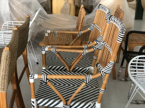 beauty and creative handcraft by rattan for furniture and decoration
