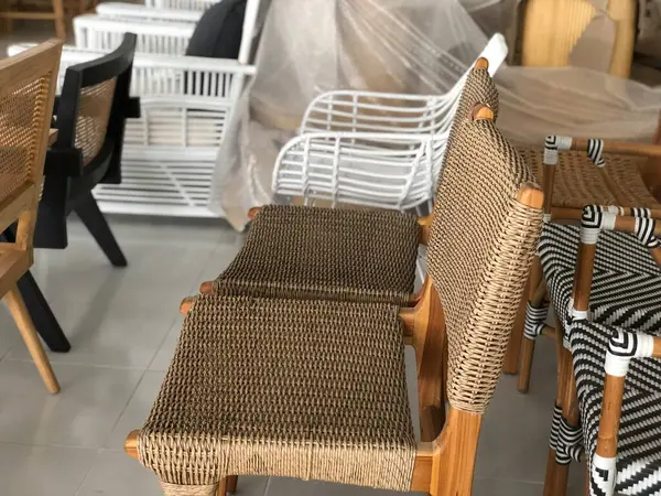 beauty and creative handcraft by rattan for furniture and decoration