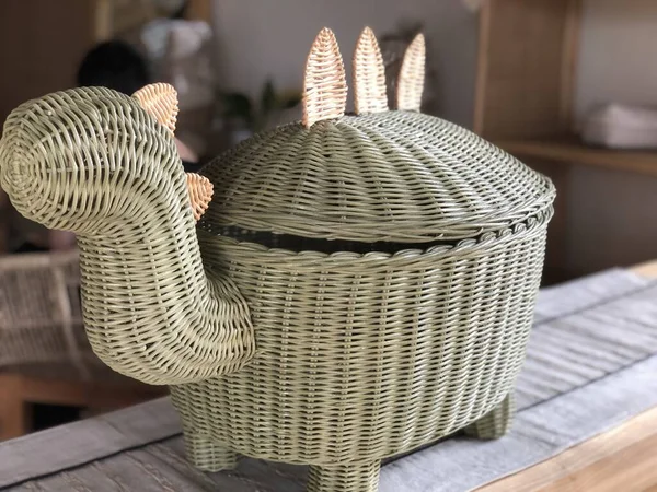 beauty and creative handcraft by rattan for furniture and decoration