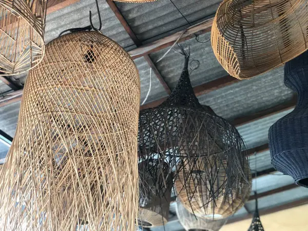 beauty and creative handcraft by rattan for furniture and decoration