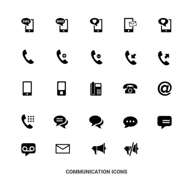 Simge Koleksiyon Sembolleri Vektörleri Ayarla