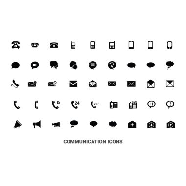 Simge Koleksiyon Sembolleri Vektörleri Ayarla