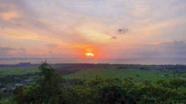 view sunset di bali
