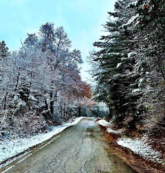 # Güzel sonbahar kış günü # # Dağ manzaralı # # Hava aracından #