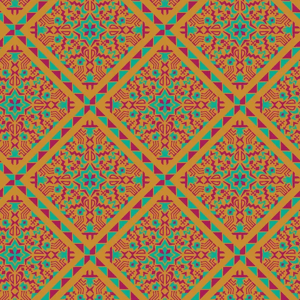 Geometric Leaves Motif Allover benzersiz renk eşleşmesi, arkaplan deseni ve dijital ve ekran baskısı için Tekstil Tasarımı için Soyut  