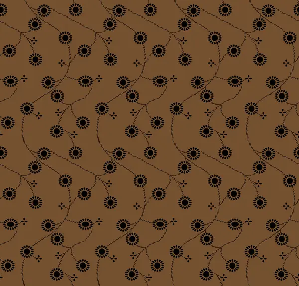 İki renk güzel çiçekler arka plan geometrik, doku tekstil desen, ekran ve dijital yazdırma için tasarım