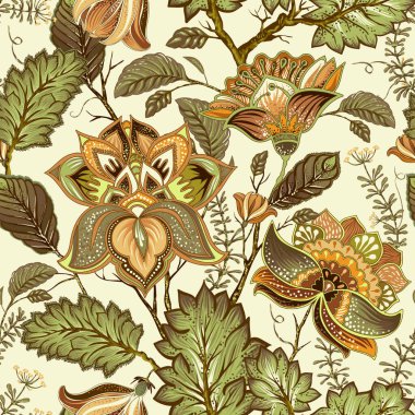  Çiçek deseni Tekstil kumaşı baskısı güzel çiçek deseni soyut desen, Geometrik arkaplan, duvar kağıdı, ekran ve dijital bez baskı