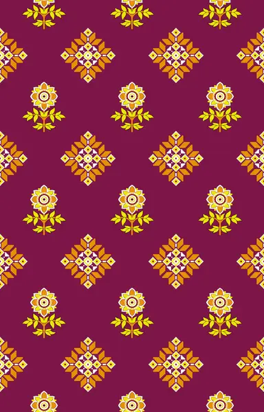 Tekstil kumaşı için Geometrik Çiçekler Deseni güzel çiçek deseni soyut desen, Geometrik Arkaplan, duvar kağıdı, ekran ve dijital bez baskı