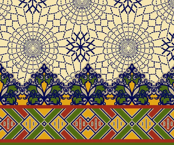 Tekstil kumaş baskısı için çizgili tekrarlanan sınır deseni soyut ve geometrik desen arka planı, duvar kağıdı, ekran ve dijital bez baskı  