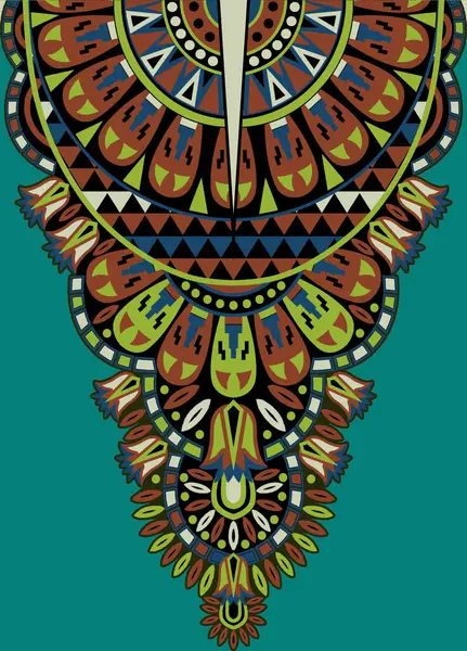 Paisley Gala Tasarımı Gömleğin Önü Arka Yakası Çiçekli Geometrik, Süslü ve soyut Yaka Fikri Tekstil Dijital ve Ekran Kumaşı 