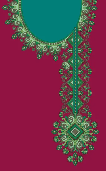 Paisley Gala Tasarımı Gömleğin Önü Arka Yakası Çiçekli Geometrik, Süslü ve soyut Yaka Fikri Tekstil Dijital ve Ekran Kumaşı 