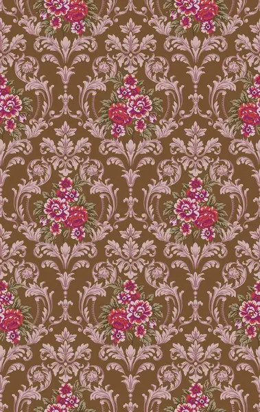 Benzersiz renk eşleşmesi, süslemedeki arkaplan deseni ve dijital ve ekran baskısı için Tekstil Tasarımı için Soyut Desen deseni ile tekrarlayan güzel çiçekler.  