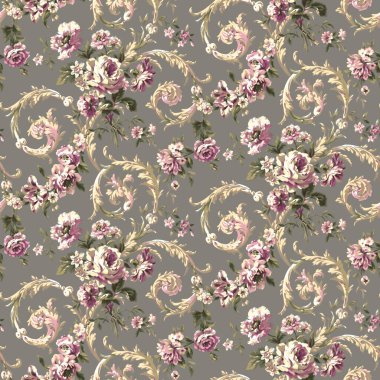 tekstil çiçek arkaplanı deseni 