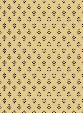 Çiçekli kusursuz soyut desenli geometrik desen. El çizimi arka plan. Duvar kağıdı ya da kumaş için çiçek deseni. Çiçek desenli stil 