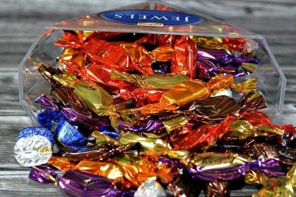 Cairo Egipto Noviembre 2022 Las Joyas Galaxy Surtidos Leche Chocolates —  Fotos de Stock