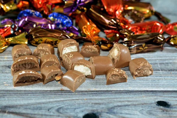 Cairo Egipto Noviembre 2022 Las Joyas Galaxy Surtidos Leche Chocolates —  Fotos de Stock