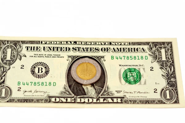 Американские Египетские Деньги Фон Доллар Сша Банкноты Один Американский Доллар — стоковое фото
