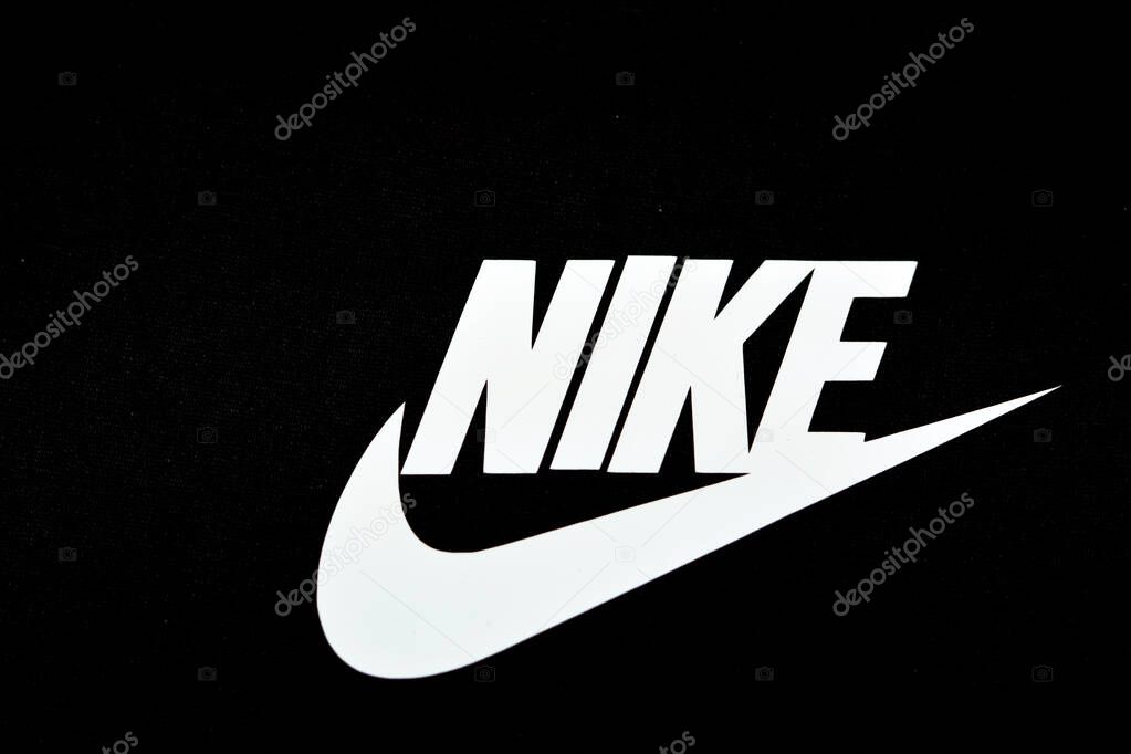 Cairo, Egypt, November 3 2022: Nike, Inc., an American multinational corporation engaged in design, development, manufacturing, and worldwide marketing and sales of footwear, apparel, sports clothing