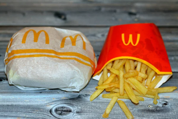Каир Египет Ноября 2022 Fast Food Mcdonald Egypt Chain Delivery — стоковое фото