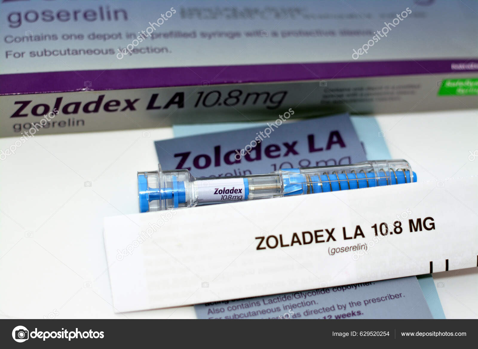 Cairo egypt december 2022 zoladex 8mg goserelin acetate implant