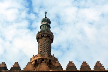 The Sultan Al-Nasir Muhammad ibn Qalawun Mosque, an early 14th-century mosque at the Citadel in Cairo, Egypt built by the Mamluk sultan Al-Nasr Muhammad in 1318, the royal Masjid of the castle