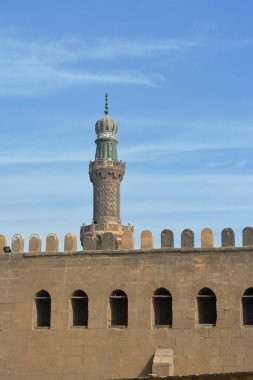 The Sultan Al-Nasir Muhammad ibn Qalawun Mosque, an early 14th-century mosque at the Citadel in Cairo, Egypt built by the Mamluk sultan Al-Nasr Muhammad in 1318, the royal Masjid of the castle