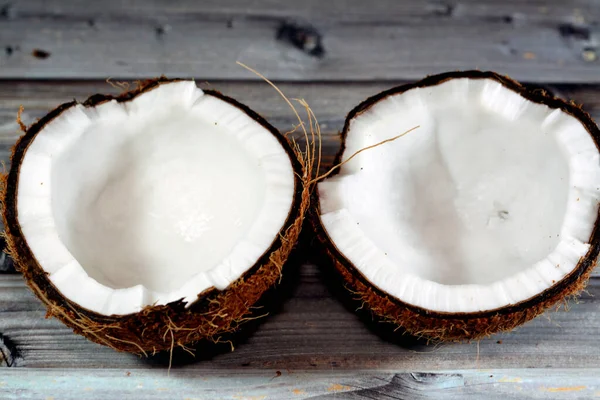 Kokosnöt Frukt Kokosnöt Cocos Nucifera Palmfamiljen Arecaceae Släktet Kokosnöt Botaniskt — Stockfoto