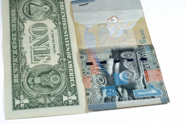 Amerykański Banknot Gotówkowy Dolara Amerykańskiego Banknotu Gotówkowego Nominale Jednego Dolara — Zdjęcie stockowe