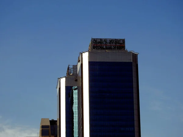 Cairo Egito Abril 2023 Tradução Banco Nacional Egito Topo Torre — Fotografia de Stock