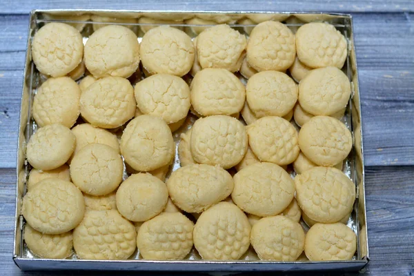 Παραδοσιακά Αραβικά Cookies Για Τον Εορτασμό Των Ισλαμικών Διακοπών Του — Φωτογραφία Αρχείου