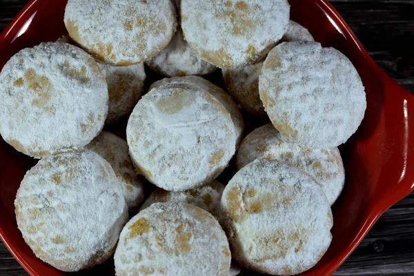 Menutup Kue Tradisional Arab Untuk Merayakan Hari Raya Islam Fitr — Stok Foto