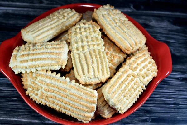 Arabic Cuisine; Cookies for celebration of El Fitr Islamic Feast (The Feast that comes after Ramadan). Delicious traditional biscuits, Wheat Arabic biscuits made of flour very popular in Egypt in Eid