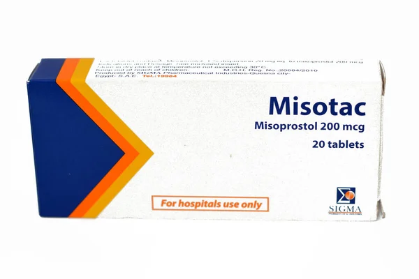 Cairo Egipto Mayo 2023 Misotac 200 Mcg Tabletas Sigma Para — Foto de Stock