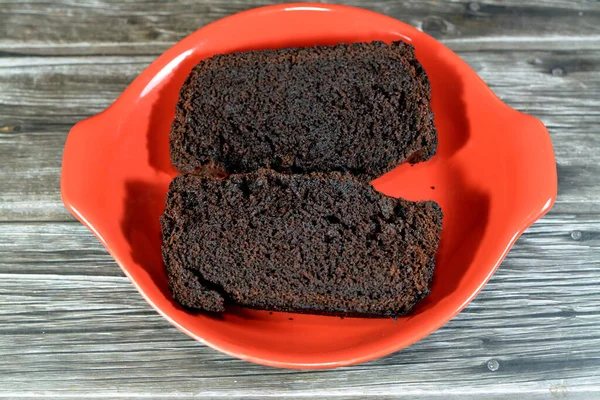 Choklad Tårta Blandning Läckra Hembakade Kakor Rik Källa Till Protein — Stockfoto