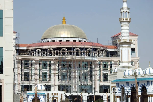 Caire Egypte Mai 2023 Une Belle Mosquée Blanche Nouveau Caire — Photo