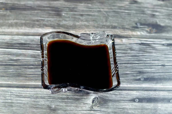Molase Zat Kental Yang Dihasilkan Dari Penyempurnaan Gula Atau Gula — Stok Foto