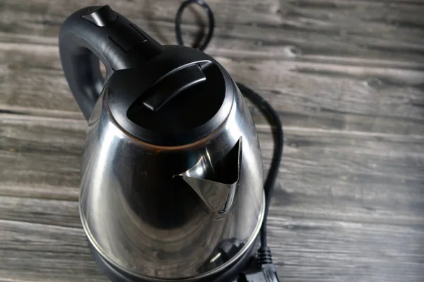 Hız Suyu Kaynat Elektrikli Isıtıcısı Hazırlıklar Için Litre Çay Kahve — Stok fotoğraf