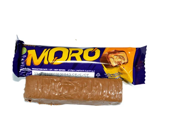 Cairo Egitto Giugno 2023 Cadbury Moro Barretta Cioccolato Caramello Una — Foto Stock