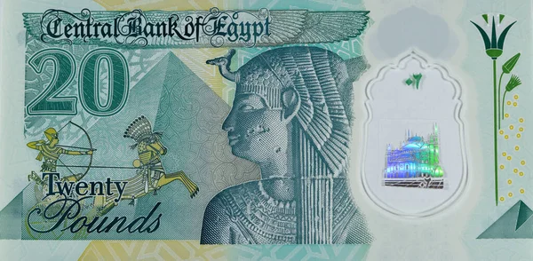 Yeni Mısır Ters Tarafının Büyük Bir Kısmı Egp Polimer Pound — Stok fotoğraf