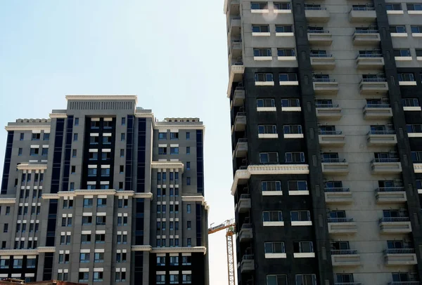 2023年6月23日 埃及开罗 在新的房地产项目中 在埃及新建了住宅公寓 并在尼罗河沿岸开发了Maspero三角地 在开罗建造了高楼 — 图库照片