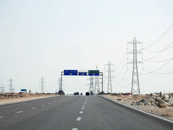 Sinaï Sud Egypte Juillet 2023 Route Internationale Charm Sheikh Tunnel — Photo