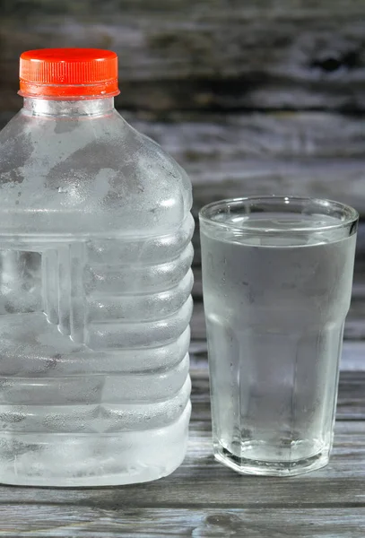 Água Fria Refrigerada Fresca Pura Para Beber Água Composto Inorgânico — Fotografia de Stock