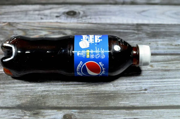 Káhira Egypt Července 2023 Pepsi Cola Chuť Plastové Láhve Sycené — Stock fotografie