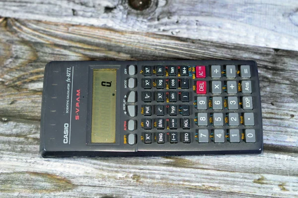 Giza Egypt August 2023 Casio Scientific Calculator 82Tl Vpam Super — Stock Photo, Image