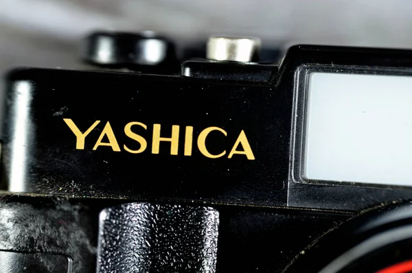 Giza Egito Agosto 2023 Yashica Marca Antiga Câmera Yashica Foi — Fotografia de Stock
