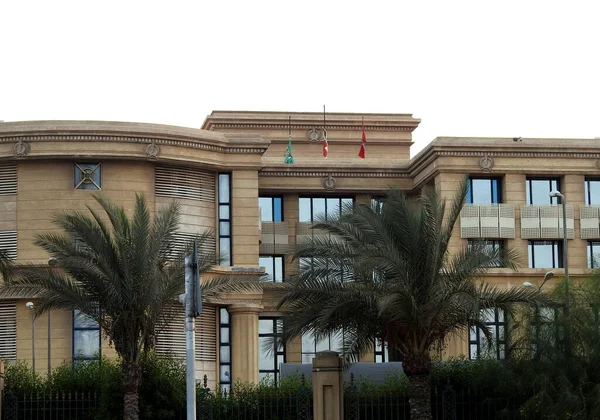 2023年8月4日 埃及吉萨 开罗大学谢赫扎耶德分校 也被称为埃及和福阿德一世国王大学 是埃及首屈一指的公立大学 它的主校区在吉萨 — 图库照片