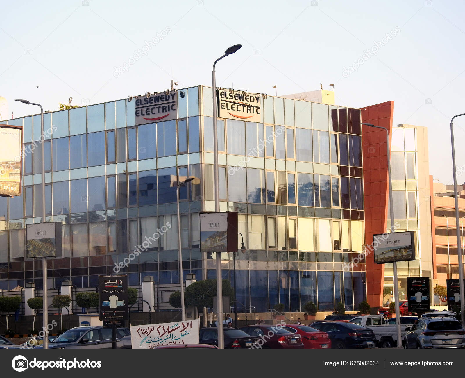 Cairo Egypt August 2023 Elsewedy Electric Egyptian Multinational